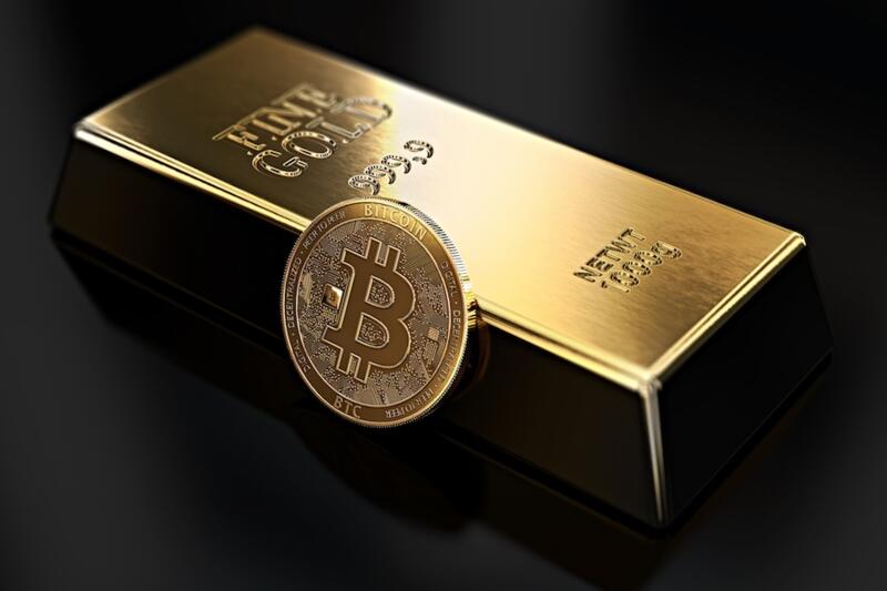 Cijena zlata izražena u bitcoinima: vrlo razotkrivajuće!
