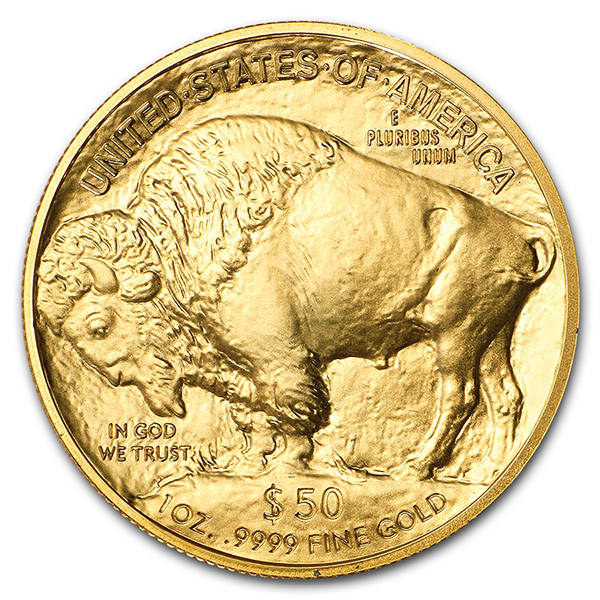1 ounce Gold Buffalo - Tube of 10 - 2019 - US Mint