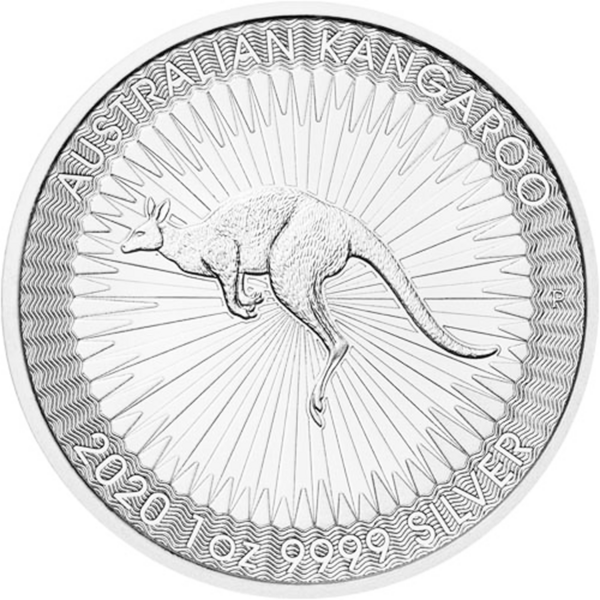 1 ounce Silver Kangaroo - Monster box of 250 - 2020 - Perth Mint