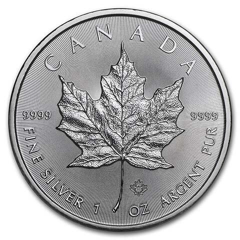 1 ounce Silver Maple Leaf - Monster box of 500 - 2020 - Royal Canadian Mint