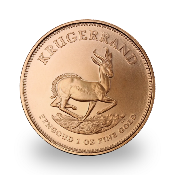 1 ounce Gold Krugerrand - Tube of 10 - 2021 - South African Mint