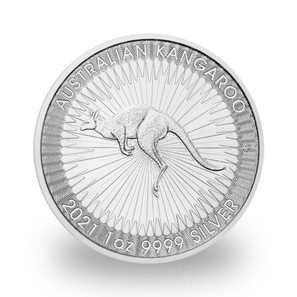 1 ounce Silver Kangaroo - Monster box of 250 - 2021 - Perth Mint