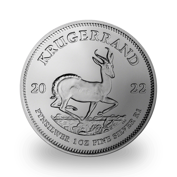 1 ounce Silver Krugerrand - Monster box of 500 - 2022 - South African Mint