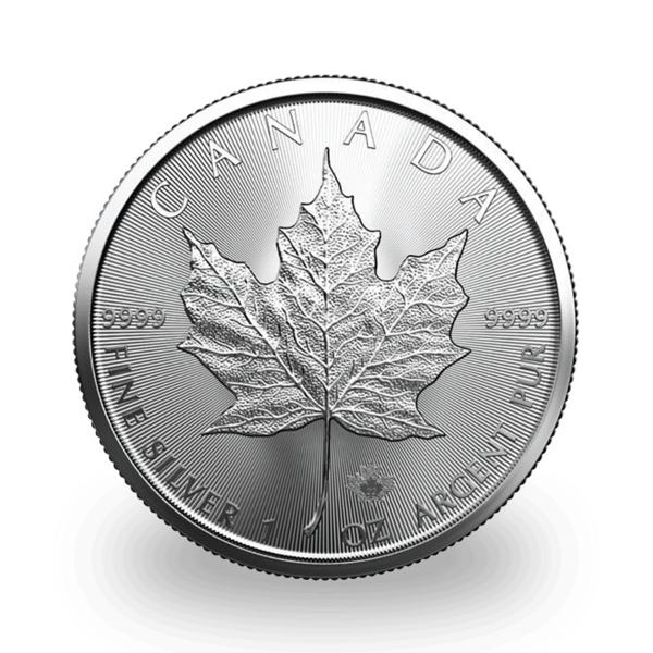 1 ounce Silver Maple Leaf - Monster box of 500 - 2022 - Royal Canadian Mint