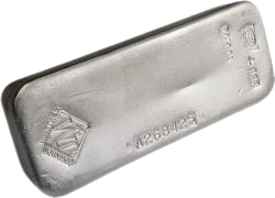 1000 ounces  Silver Bar - Johnson Matthey