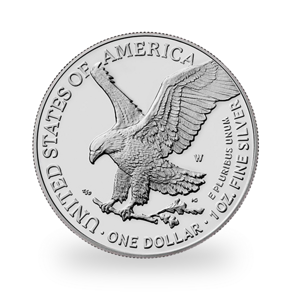 1 ounce Silver American Eagle - Monster box of 500 - 2024 - US Mint