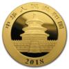 30 grams Gold Panda - Tube of 10 - 2018 - People's Bank of China