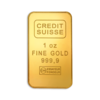 1 ounce Gold Bar - Crédit Suisse