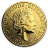 1 ounce Gold Queen's Beasts: The Lion - Tube of 10 - 2016 - The Royal Mint