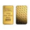 100 grams  Gold Bar - Crédit Suisse