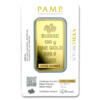 100 grams Fortuna Gold Bar - PAMP