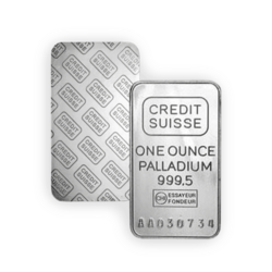 1 ounce Palladium Bar | Crédit Suisse