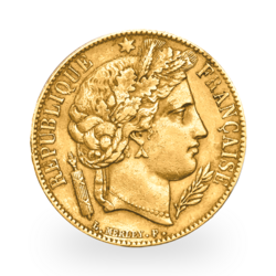 Gold 20 French Francs Ceres | Mixed years