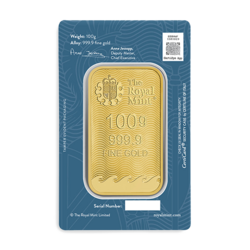 100 grams Gold Bar | Royal Mint