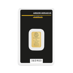 5 grams Gold Bar | Argor-Heraeus