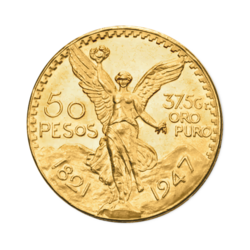 Gold 50 Mexican Pesos Centenario | Mixed years