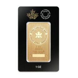 1 ounce Gold Bar | Royal Canadian Mint
