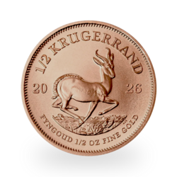 1/2 ounces Krugerrand Gold Coin | 2026 | South African Mint