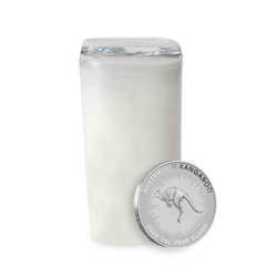 1 ounce Kangaroo Silver Coin | Tube of 25 | 2026 | Perth Mint