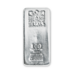 100 ounces Silver Bar | Republic Metals Corporation