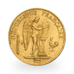 Gold 20 French Francs Genius (Lucky Angel) | Mixed years