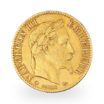 Gold 10 French Francs Napoleon III Laureate Head | Mixed years