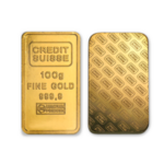 100 grams Gold Bar | Crédit Suisse