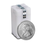 1 ounce Krugerrand Silver Coin | Tube of 25 | 2026 | South African Mint