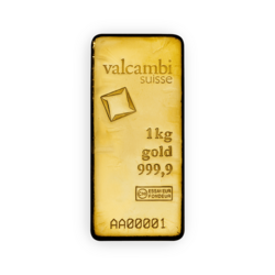 1 kilogram Gold Bar - Valcambi