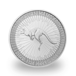 1 ounce Silver Kangaroo - Monster box of 250 - 2022 - Perth Mint