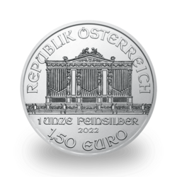 1 ounce Silver Philharmonic - Monster box of 500 - 2022 - Austrian Mint