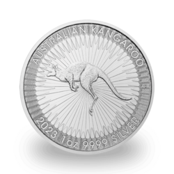 1 ounce Silver Kangaroo - Monster box of 250 - 2023 - Perth Mint