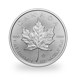 1 ounce Silver Maple Leaf - Monster box of 500 - 2024 - Royal Canadian Mint