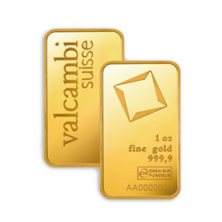 1 ounce Gold Bar - Valcambi