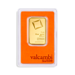 1 ounce Gold Bar - Valcambi