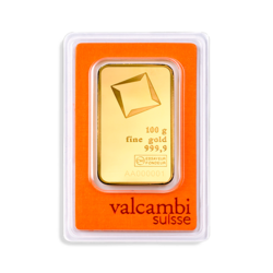 100 grams Gold Bar | Valcambi