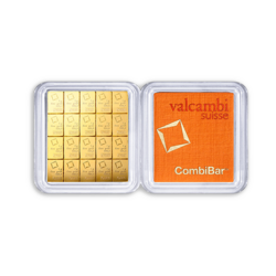 1 gram Gold Bar | CombiBar of 20 | Valcambi