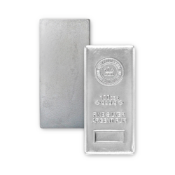 100 ounces cast Silver Bar | Royal Canadian Mint