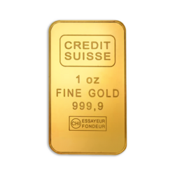 1 ounce Gold Bar - Crédit Suisse