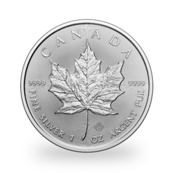 1 ounce Silver Maple Leaf - Monster Box of 500 - 2025 - Royal Canadian Mint