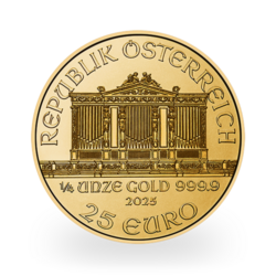 1/4 ounces Gold Philharmonic | 2025 | Austrian Mint