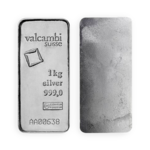 1 kilogram  Silver Bar - Valcambi