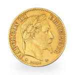 Gold 10 French Francs Napoleon III Laureate Head | Mixed years