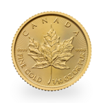 1/10 ounces Gold Maple Leaf - 2025 - Royal Canadian Mint