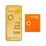 1 kilogram cast Gold Bar - Valcambi