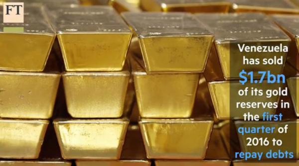 Venezuela has sold 1,7 Bn of its gold 